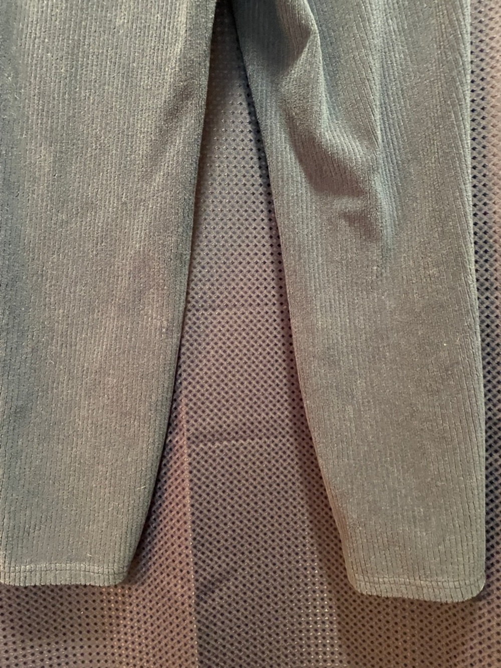 Belle by Kim Gravel Corduroy Slim Pants in Blue - Picture 10 of 11